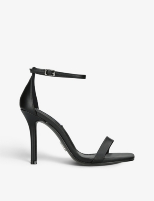 STEVE MADDEN Uphill faux-leather heeled sandals