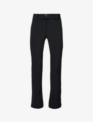 Goldbergh Pippa Belted Softshell Ski Trousers In Schwarz