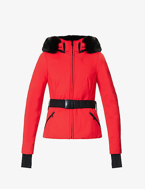 GOLDBERGH: Hida high-neck slim-fit stretch-woven ski jacket