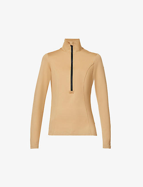 GOLDBERGH: Serena high-neck stretch-recycled-polyester sweatshirt