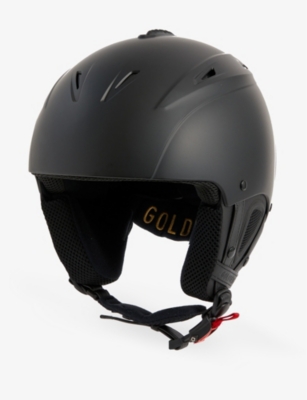 Goldbergh Womens Black Khloe Logo-debossed Plastic Ski Helmet