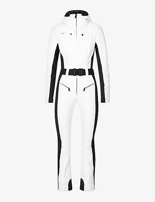 GOLDBERGH: Parry belted stretch-woven ski suit