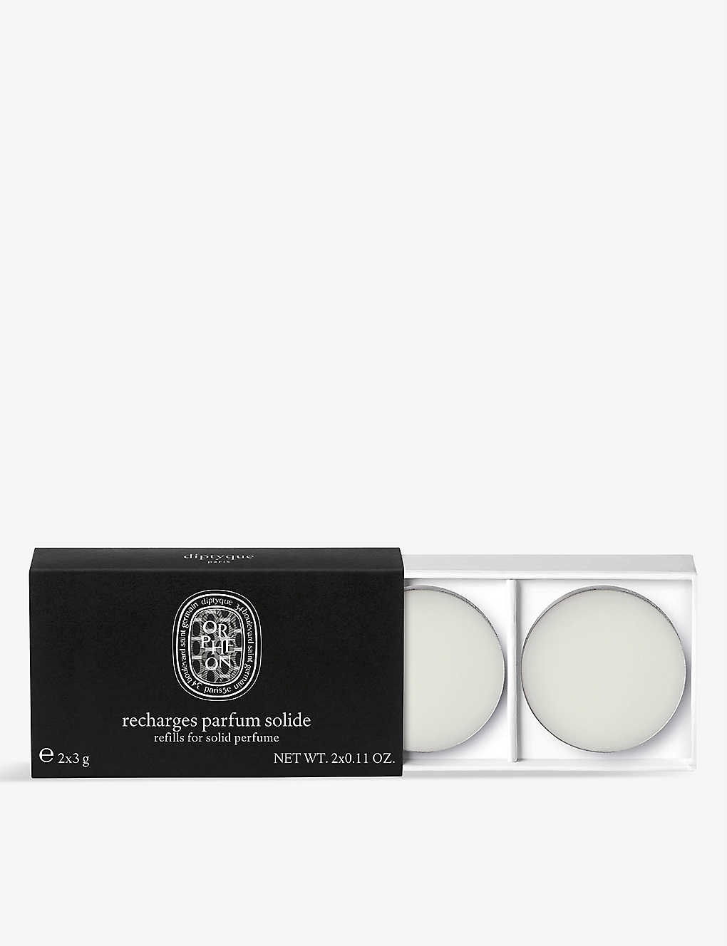 Diptyque Orphéon Solid Perfume Refill 3g Pack Of Two