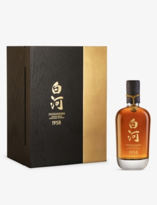 WHISKY AND BOURBON: Shirakawa 1958 limited-edition single-malt Japanese whisky 700ml