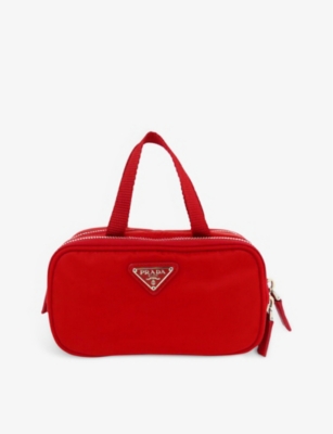 RESELFRIDGES - Pre-loved Prada nylon vanity bag | Selfridges.com