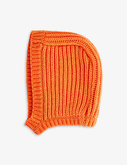 JAKKE: Bonny recycled polyester-blend knitted balaclava