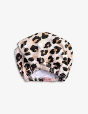 Shop Kitsch Leopard Microfibre Hair Towel