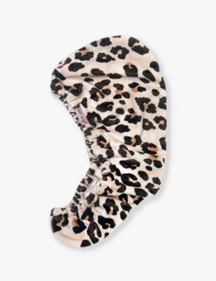 Shop Kitsch Leopard Microfibre Hair Towel