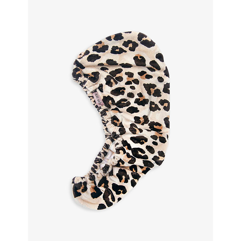 Kitsch Leopard Microfibre Hair Towel