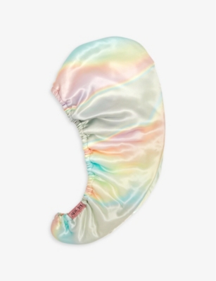Kitsch Aura Satin-wrapped Microfibre Hair Towel