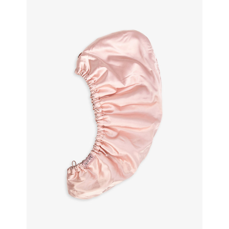 Kitsch Blush Satin-wrapped Microfibre Hair Towel
