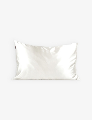 Kitsch Ivory Satin Pillowcase 66cm X 48cm