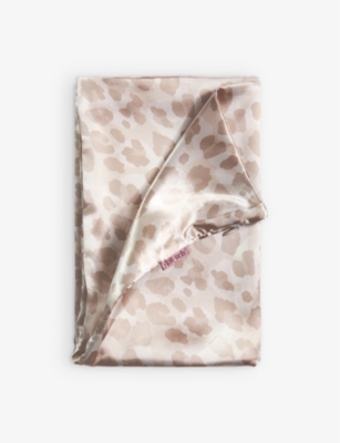 Kitsch Leopard Leopard-print Satin Pillowcase 66cm X 48cm In Leopard