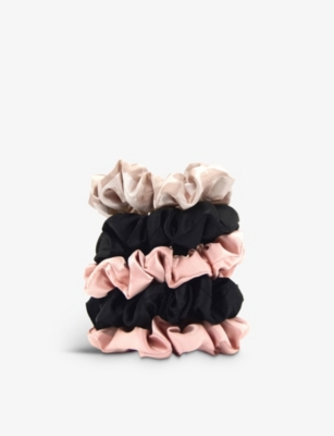 Kitsch Satin Sleep Scrunchy Assorted Set Of Five