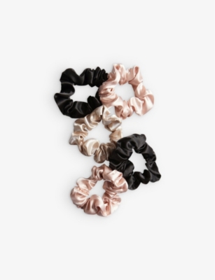 Kitsch Satin Sleep Scrunchy Assorted Set Of Five