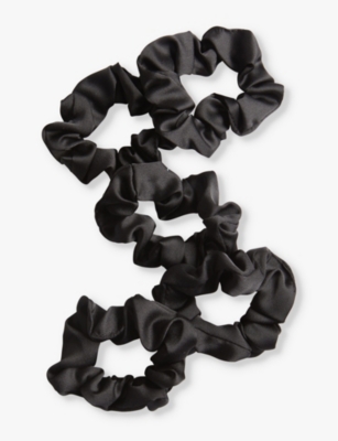 KITSCH: Satin sleep scrunchy set of five