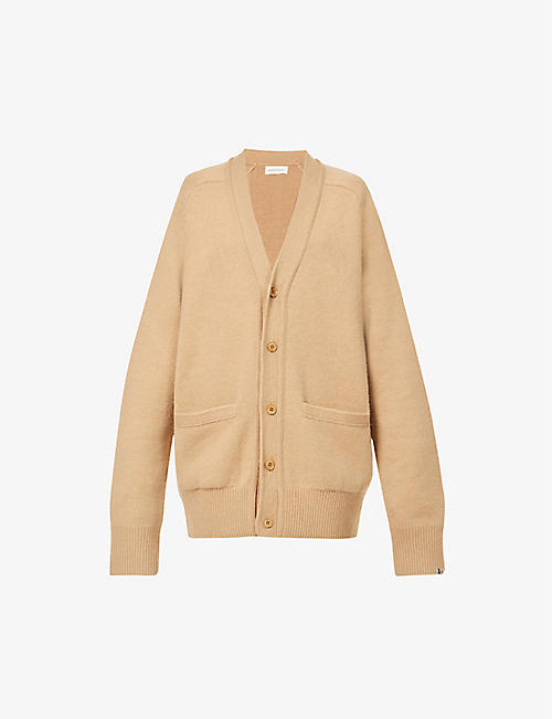 EXTREME CASHMERE: Papilli relaxed-fit cashmere cardigan