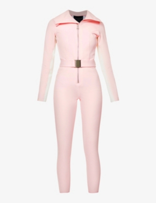 Cordova Belted Two-tone Ski Suit In Pink | ModeSens