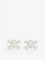 VIVIENNE WESTWOOD JEWELLERY: Rosita platinum-plated 925 sterling-silver and cubic zirconia earrings