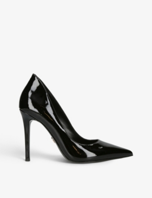 MICHAEL MICHAEL KORS: Keke patent faux-leather courts