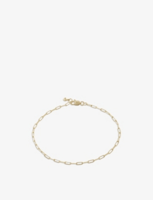 Monica Vinader Essential 14ct Yellow Gold-plated Vermeil 925 Sterling-silver Bracelet