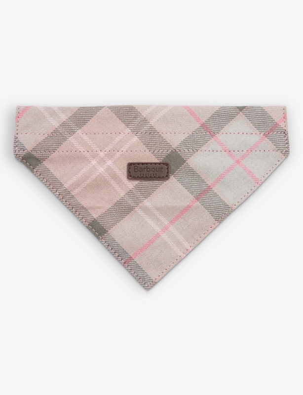 Tartan dog cotton bandana