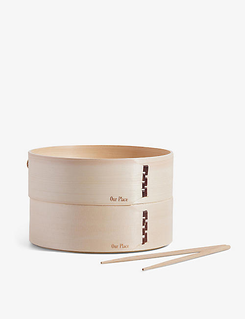 OUR PLACE: Mini Spruce spruce and bamboo steamers pack of two