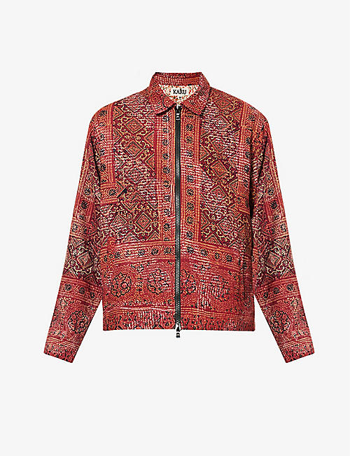 KARU RESEARCH: Kantha-quilt patterned cotton jacket