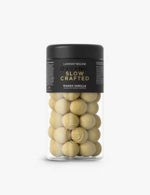 LAKRIDS BY BULOW: Slow Crafted mango vanilla chocolate coated liquorice 265g