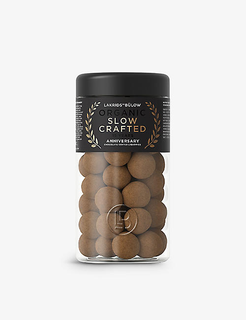 LAKRIDS BY BULOW: Slow Crafted Anniversary chocolate coated liquorice 265g