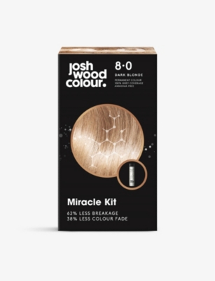Josh Wood Colour Colour Miracle Kit Permanent Hair Dye In 8.0 Dark Blonde