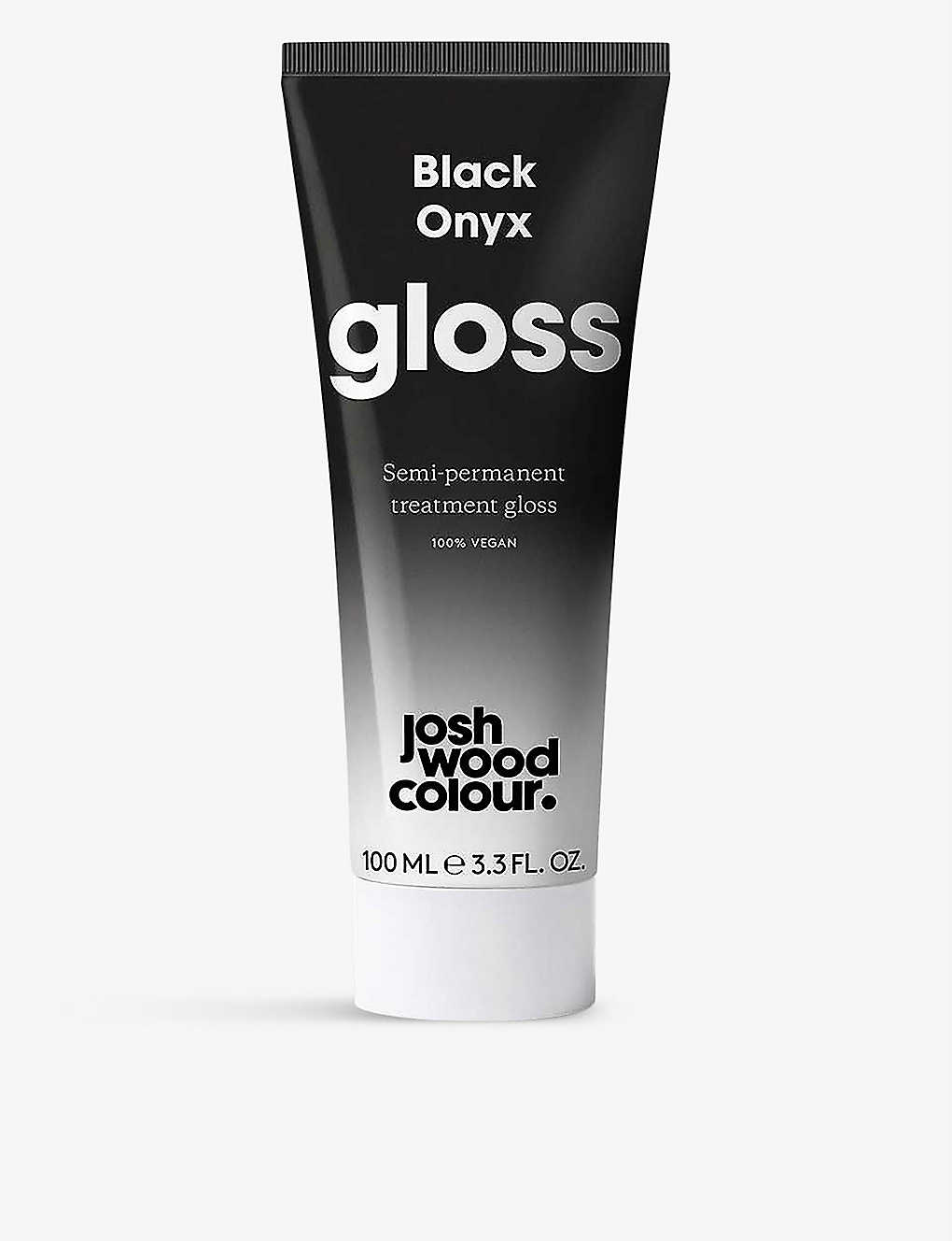 Josh Wood Colour Treatment Gloss Semi-permanent Colour 100ml In Black