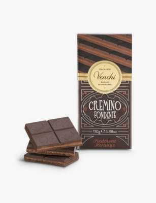 VENCHI: Extra Dark Cremino chocolate bar 110g