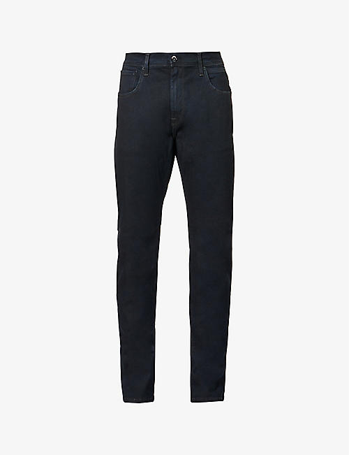 REPLAY: Sartoriale Hyperflex Re-Used brand-patch slim-fit stretch denim-blend jeans