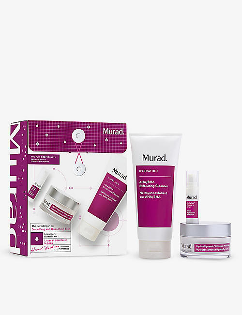 MURAD: The&nbsp;Derm&nbsp;Report on: Smoothing and Quenching Skin gift set
