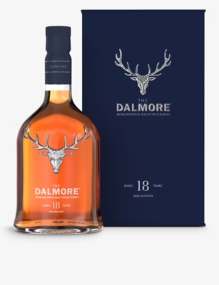 THE DALMORE: The Dalmore 18 Year Old single malt scotch whiskey 700ml