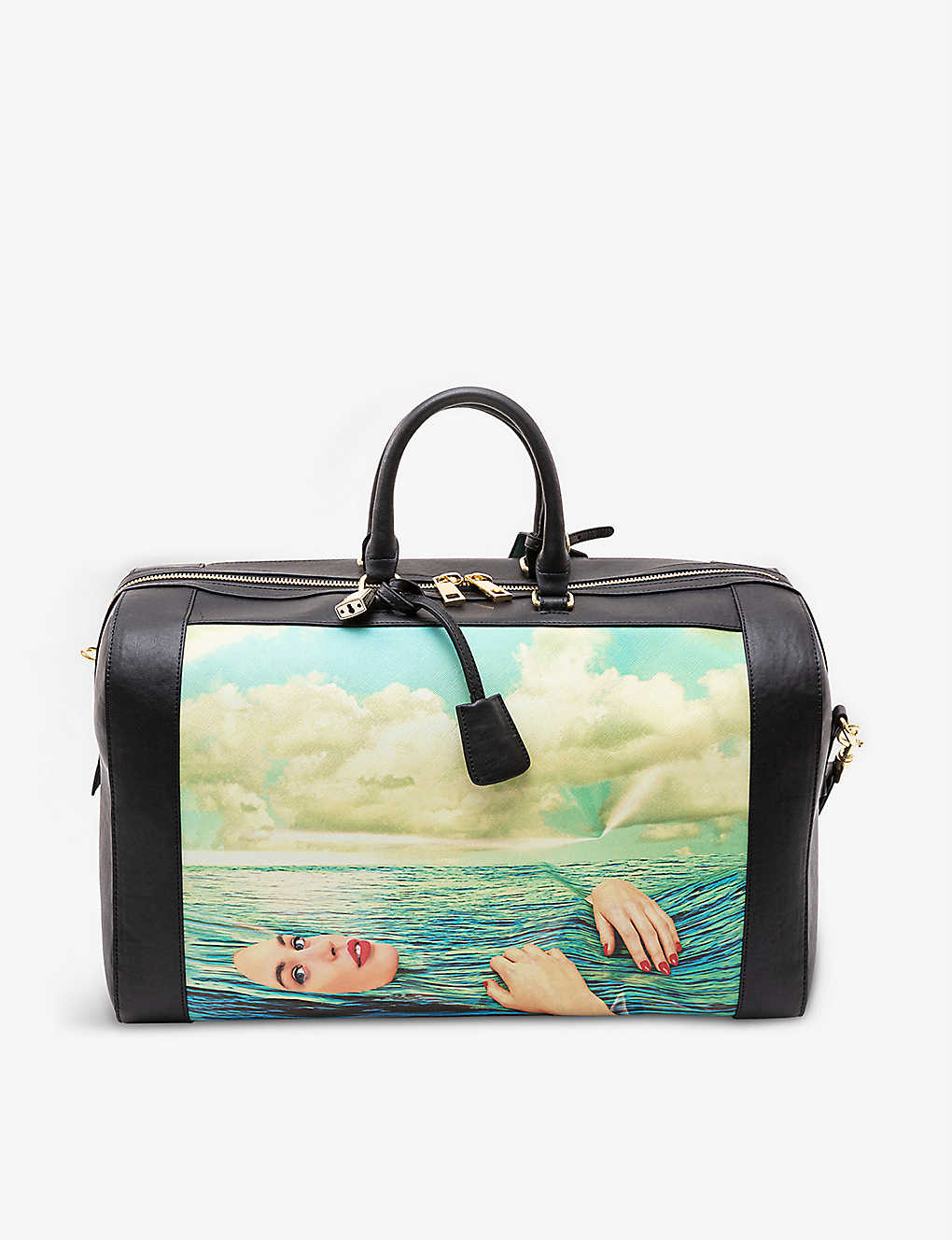 Seletti Wears Toiletpaper Seagirl Faux-leather Travel Bag