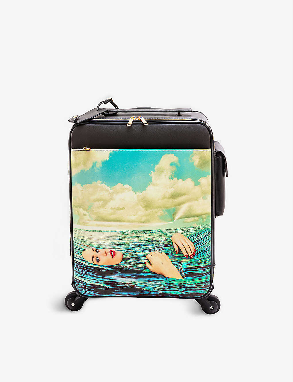 Seletti Wears Toiletpaper Seagirl Faux-leather Suitcase