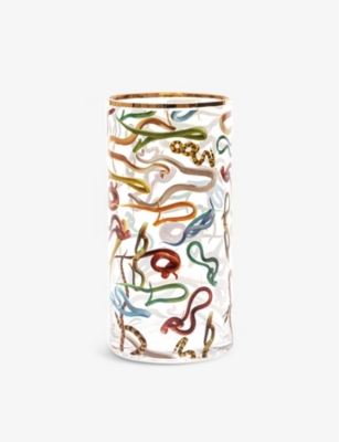 Seletti Toiletpaper Glass Vase Two of Spades
