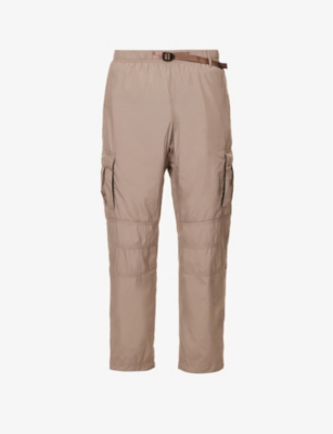 GRAMICCI: Ripstop grid-pattern regular fit straight-leg shell cargo trousers