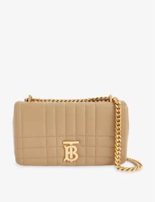 BURBERRY: Lola small leather cross-body bag