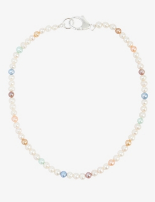 HATTON LABS: Classic sterling-silver and freshwater pearl necklace