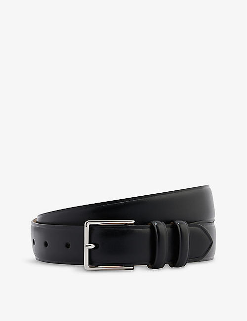 PAUL SMITH: Branded smooth-leather suit belt