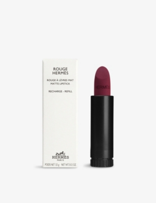 Hermes 97 Pourpre Figue Rouge Matte Lipstick Refill 3.5g In 97 Pourpre Figue