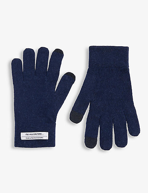 THE INOUE BROTHERS: Brand-woven knitted gloves