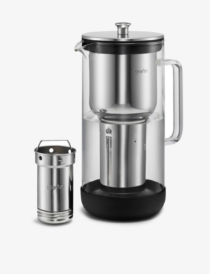 Aarke Silver Glass And Stainless Steel Water Purifier