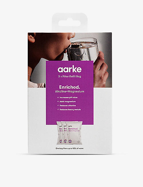 AARKE: Enriched water filter granules pack of three