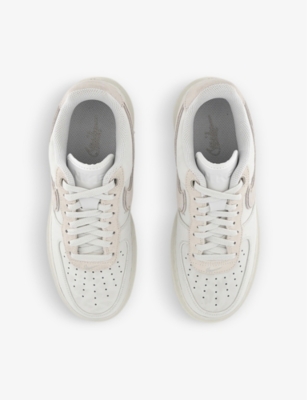 NIKE: Air Force 1 Luxe leather low-top trainers