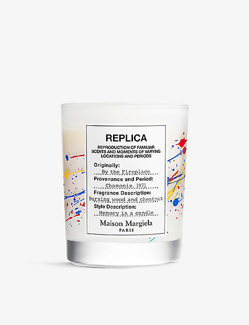 MAISON MARGIELA: Replica By The Fireplace limited-edition scented candle 165g