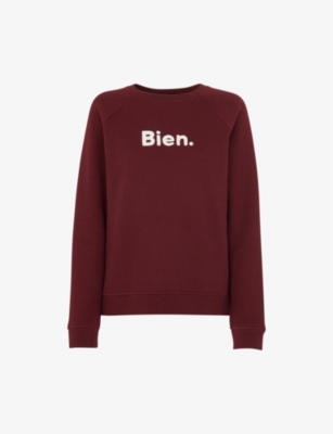 WHISTLES: Bien relaxed-fit cotton sweatshirt